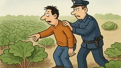 Witz: Abschlussprüfung bei der Polizei…