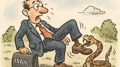 Witz: Klapperschlange beißt einen Anwalt…