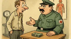 Witz: Warum warst du nie Soldat?