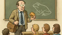 Witz: Ich zeige Ihnen gleich einen Frosch