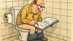 Witz: Was hat der verstopfte Mathematiker gemacht?