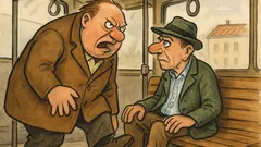 Witz: Sie Ochse, können Sie nicht woanders hintreten?