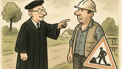 Witz: Ortstermin in Robe – Wahrnehmer…