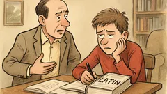 Witz: Vater Müller: Latein ist doch tot?