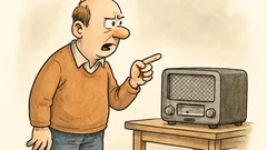 Witz: Sagt man zum ausgeschalteten Radio …