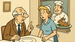 Witz: Raststättenbesitzer zur Frau: „Eine Portion Hase!“