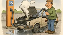 Witz: GOLF – garantiert ohne Luftfilter