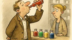 Witz: Ein Mann geht in ein Geschäft