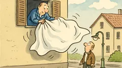 Witz: Kommt ein Bettdecken-Ausschüttler ins Hotel…