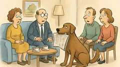 Witz: Die Hempels haben Besuch