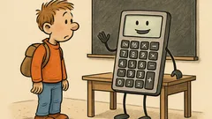 Witz: Was sagt der Taschenrechner zum Schüler?