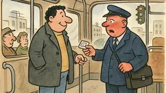 Witz: Lieber schwarzfahren als rot anlaufen.