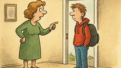 Witz: Wann sind Kinder erwachsen?