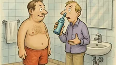 Witz: Treffen sich zwei im Bad…