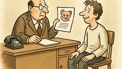 Witz: Briefkopf, geschmacklos – sagt der Gestalter