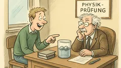 Witz: Physiker in der mündlichen Prüfung…