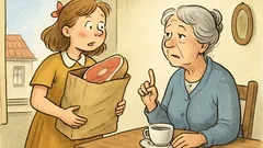 Witz: Lieschen in der Metzgerei – Schweinsfüße?