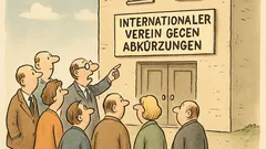 Witz: Internationaler Verein gegen Abkürzungen