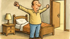 Witz: Es ist Montag, ich bin aufgestanden…