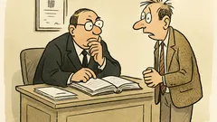 Witz: Kommt ein Rechtspfleger zum Rat-Frager