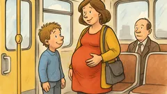 Witz: Mäxchen fährt mit der Straßenbahn