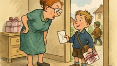 Witz: Frau Meier fragt ihren Sohn Peter…