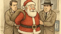 Witz: Eilmeldung – CBA nimmt Weihnachtsmann fest