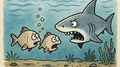 Witz: Zwei Fische treffen sich im Ozean