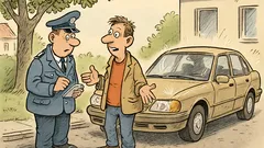 Witz: „Ist das Ihr Wagen?“ – „Manchmal.“