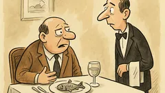 Witz: Lohmann zum Ober über den Fisch