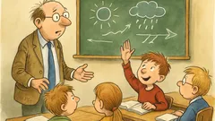 Witz: Der Lehrer fragt nach einer Sage