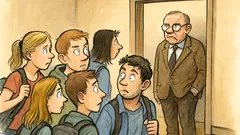 Witz: Studierende gehen zur Prüfung – Überraschung!