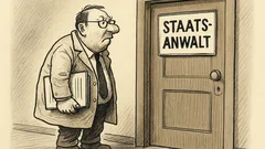 Witz: Kommt ein Klageerzwingungsverfahren-Beantrager…