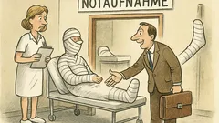 Witz: Kommt ein Verkehrsrechtler in die Notaufnahme…