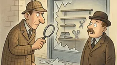 Witz: In einer kleinen Stadt wird eingebrochen…