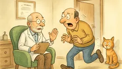 Witz: Kommt Erwin zum Arzt wegen Katzen