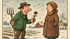 Witz: Flirtet der Bauer im Februar…