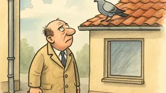 Witz: Meint der Gerichtsvollzieher zur Taube…